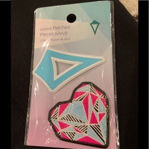 Ivivva iron on patches NWT